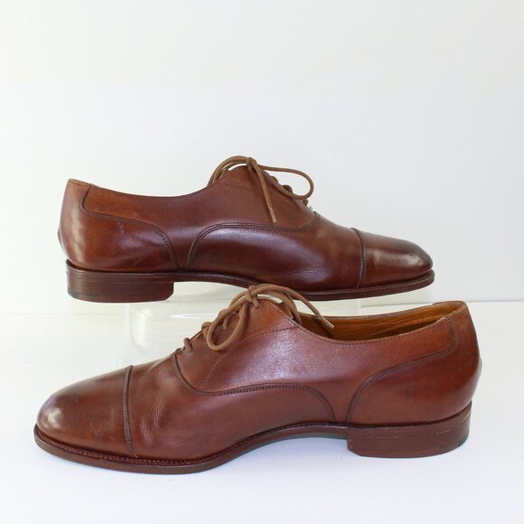 Trickers UK Brown Men Leather Dress Shoes (10.5 UK / 11.5 US) - Picture 3 of 11